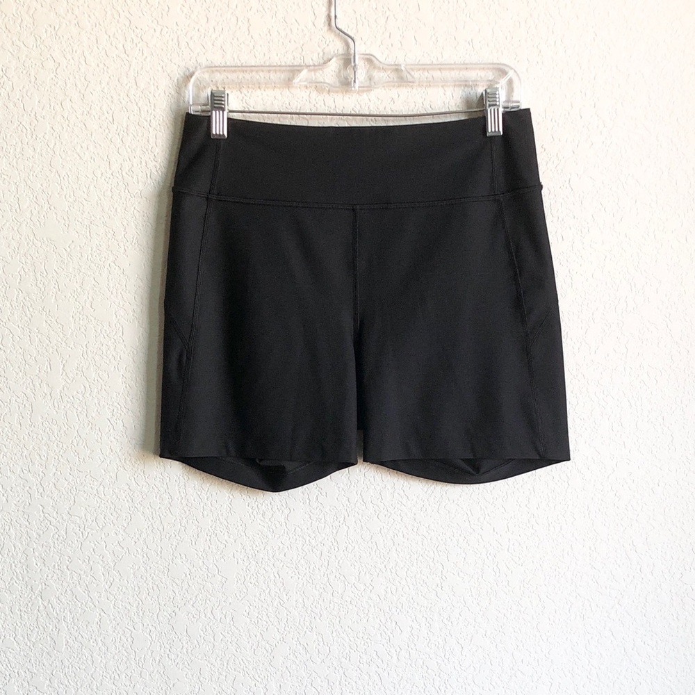 Outdoor Voices High Rise Biker Shorts Leggings Black 4.5”